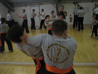 Prüfungen und Seminar im Lo Man Kam Wing Chun Kung Fu Trainingszentrum Thüringen