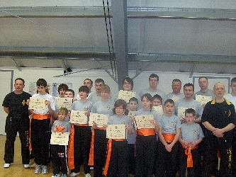 Prüfungen und Seminar im Lo Man Kam Wing Chun Kung Fu Trainingszentrum Thüringen