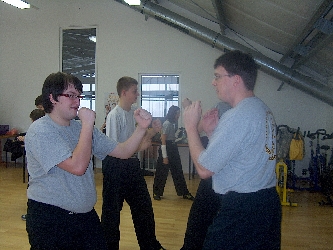 Prüfungen und Seminar im Lo Man Kam Wing Chun Kung Fu Trainingszentrum Thüringen